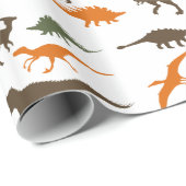 Dinosaur Wrapppapier Cadeaupapier (Rol Hoek)