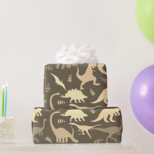 Dinosaur wrapppapier cadeaupapier