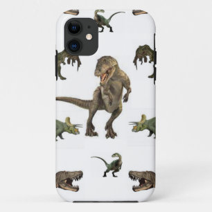 Dinosaur wrapppapier iPhone 11 hoesje