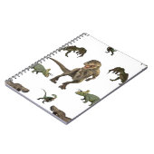 Dinosaur wrapppapier notitieboek (Linkerzijde)