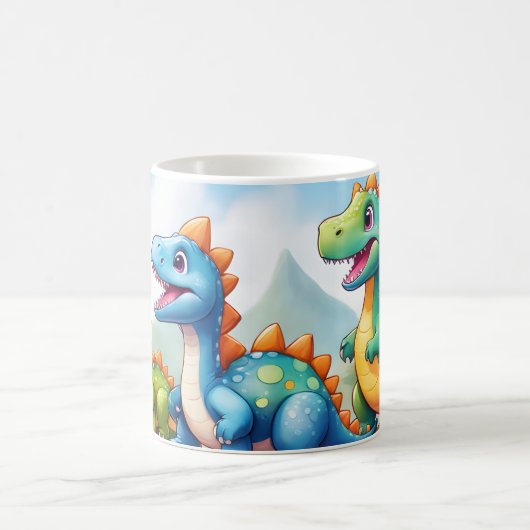 Dinosaure 11 oz De Mug Pour Enfants (Centre)