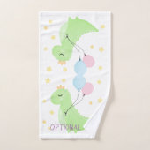 Dinosaure à ballons (Serviette à main)