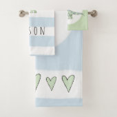 Dinosaure à doodle de garçon avec nom d'enfant (En situation)