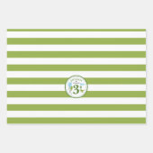 Dinosaure Anniversaire Papier d'enveloppement pers (Devant 2)