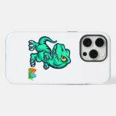 dinosaure avec des œufs (Verso Horizontal)
