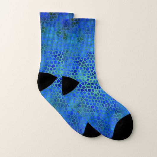 Dinosaure bleu caché (Paire)