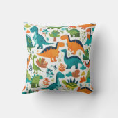 Dinosaure Caractère Coussin Cushion (Verso)