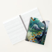 Dinosaure Carnet spirale (Intérieur)
