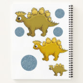 Dinosaure Carnet spirale (Dos)