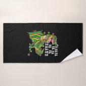 Dinosaure Christmas Fa Ra Rawr Tree Rex Boys Xmas (Serviette de bain)