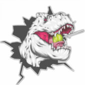 Dinosaure cool avec Stickers Lollipop (Devant)