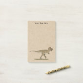 Dinosaure crétacé Tyrannosaurus rex Post-it Note (Sur un bureau)