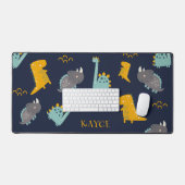 Dinosaure Cute Personnalisé (Clavier et souris)