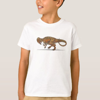 Dinosaure d'Allosaurus de T-shirt d'enfants