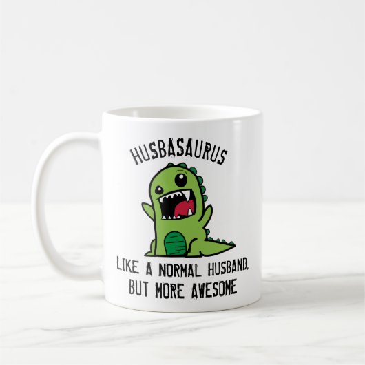 Dinosaure de Mug Mari, Mug Husbasaurus, (Gauche)