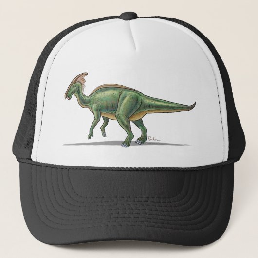 Dinosaure de Parasaurolophus de casquette de (Devant)