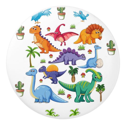 Dinosaure de poignée de porte (Devant)