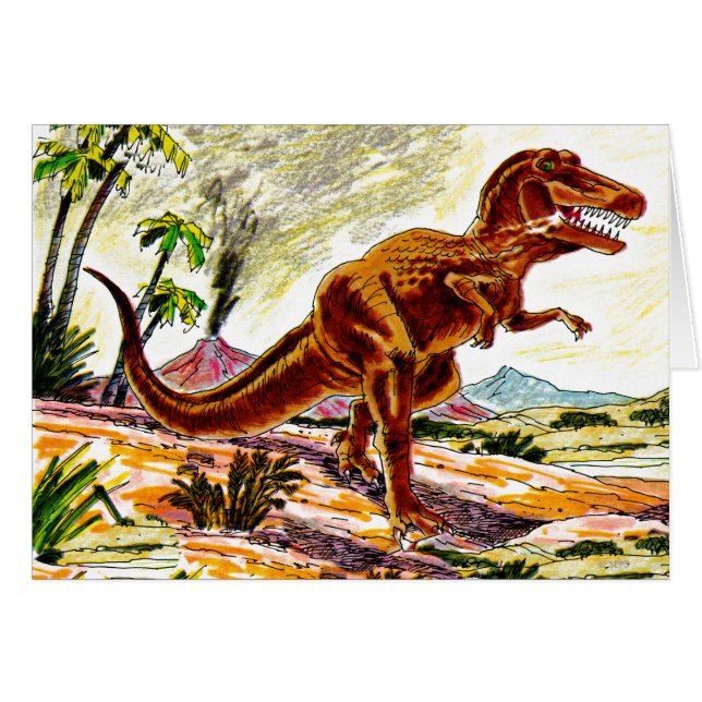 Dinosaure de Rex de Tyrannosaurus (Devant horizontal)
