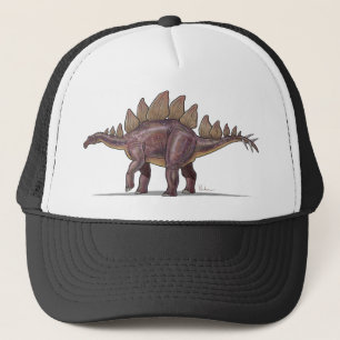 Dinosaure de Stegosaurus de casquette de baseball