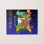 dinosaure eid mubarak jeu de puzzle (Horizontal)