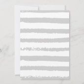 Dinosaure fille mignonne invitation (Dos)