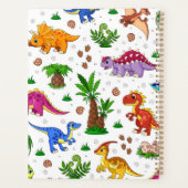 Dinosaure Motif sans couleur mignon  (Dos)