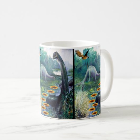 dinosaure mug (Devant droit)