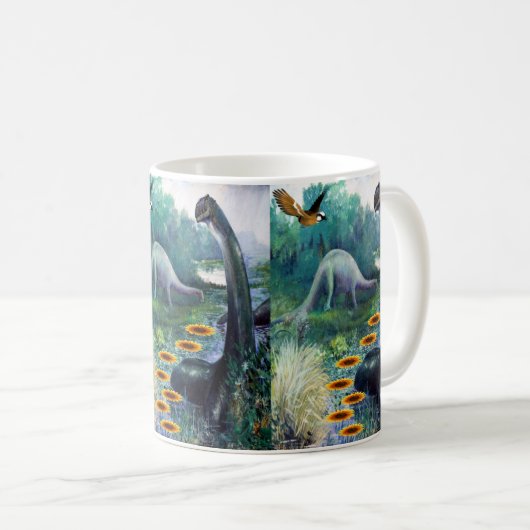 dinosaure mug (Devant droit)