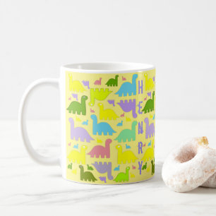 Dinosaure Mug coloré