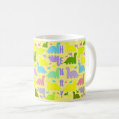 Dinosaure Mug coloré (Devant droit)