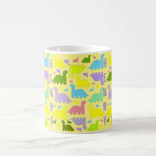Dinosaure Mug coloré (Centre)