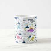 Dinosaure Mug - Dinosaures colorés mignons (Centre)