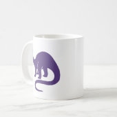 Dinosaure Mug - Violet (Devant gauche)