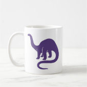 Dinosaure Mug - Violet (Gauche)