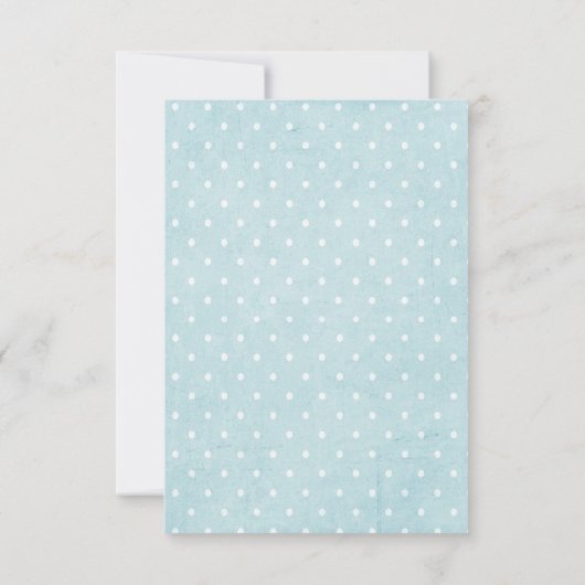 Dinosaure orange bleu Carte de remerciements d'ann (Dos)