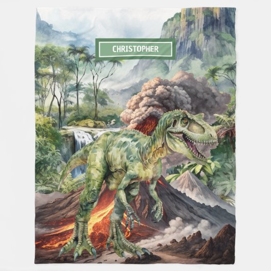 Dinosaure préhistorique Anniversaire Couverture Ga (Devant)