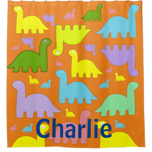 Dinosaure rideau de douche (Devant)