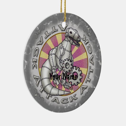 Dinosaure Robot ornement (Droite)