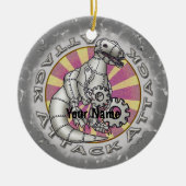 Dinosaure Robot ornement (Devant)