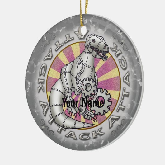 Dinosaure Robot ornement (Gauche)