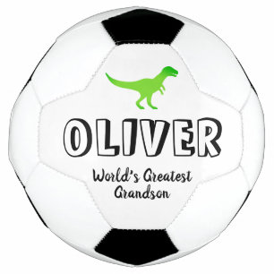 Dinosaure T-rex vert nom personnalisé cadeau spor