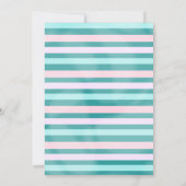 Dinosaure Turner un garçon Anniversaire Invitation (Dos)