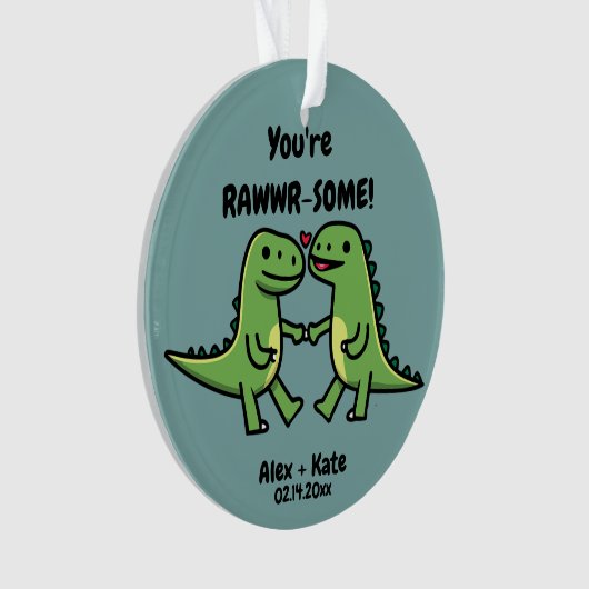 Dinosaure Valentines (devant)