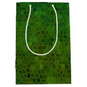 Dinosaure Vert Cacher Sac Cadeau (Devant)