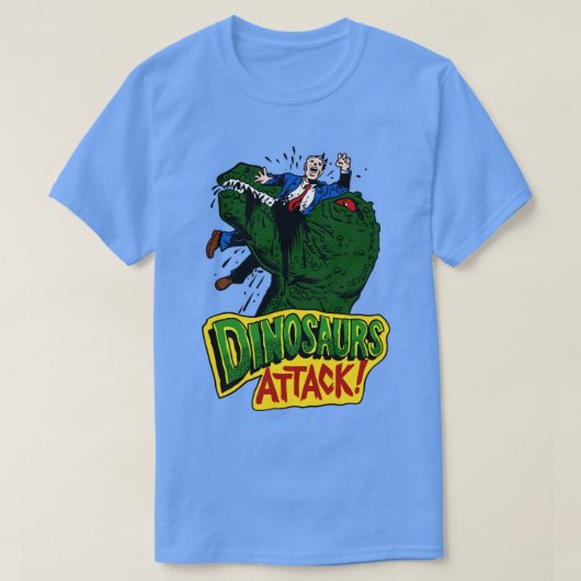Dinosaurenaanval 1 t-shirt (Design voorkant)