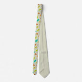 Dinosaurenpatroon Stropdas (Achterkant)