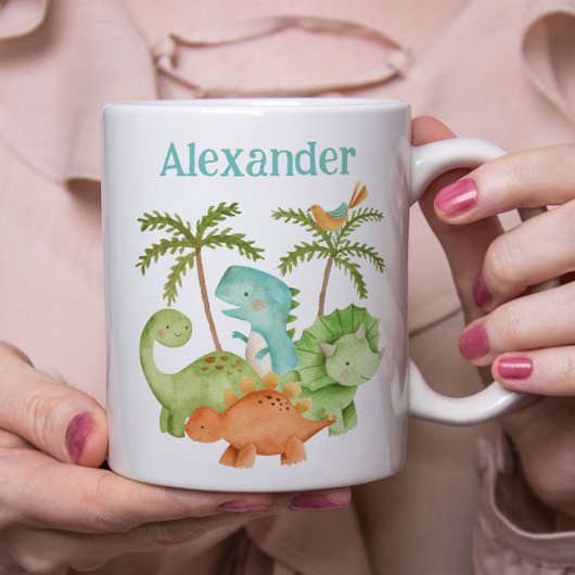 Dinosaures Anniversaire Café Mug