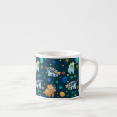Dinosaures ardent Taille de l'enfant Mug (Droite)