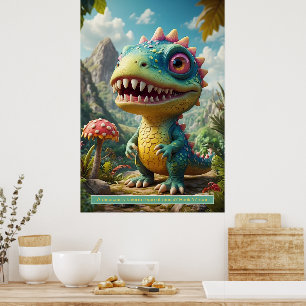 Dinosaures dans l'espace : Posters de collection d