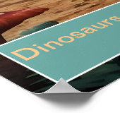 Dinosaures dans l'espace : Posters de collection d (Coin)